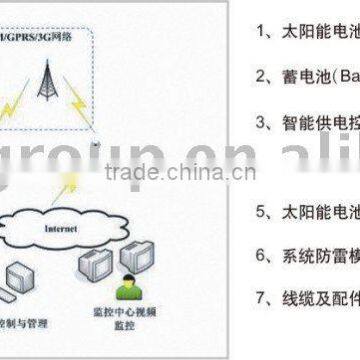 Solar traffic monitor and control system series