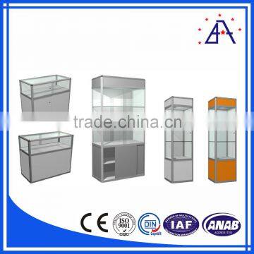 Supermarket/Shopping Hall Decoration Of Aluminium Display Shelf