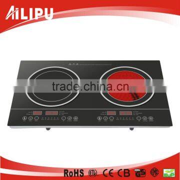 220-240V China Wholesale / Manufacturer 2 Burner multi Induction Cooktop, Induction Plates