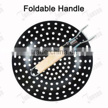 Frying Pan With Foldable Handle/Folding Handle Non-stick Fryer photo-2