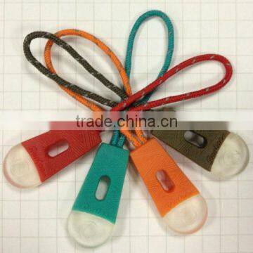 colorful plastic zipper sliders for women's bag