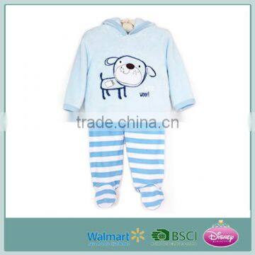 Cute Soft Long Sleeves Kids Pajamas Set