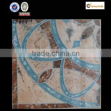 mix color blue stone tiles flooring