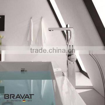 Free standing spa faucet bath shower mixer high quality plating F66061C-B3