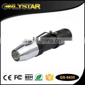 Onlystar GS-9435 aluminum 14500 battery 3w mini gem torch