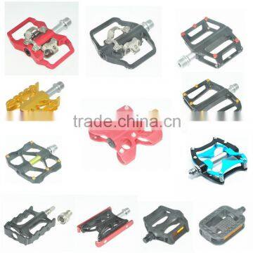 whole sales bicycle parts DIY aluminum custom cnc bike parts time bike pedals