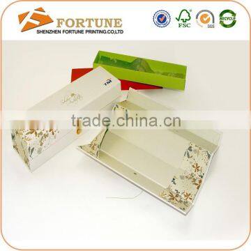 Custom High Quality Cardboard Foldable Storage Box For Jewelry