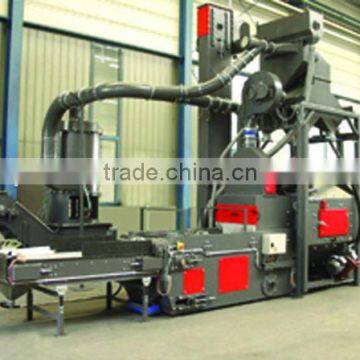 011 chinese hot sale QWD series structure shot balst cleaning machines