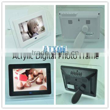 Acrylic Frame Material LCD Video Display 7inch Chinese Sex open frame lcd monitor
