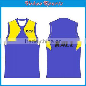 Cheap custom high quality sublimation AFL uniform