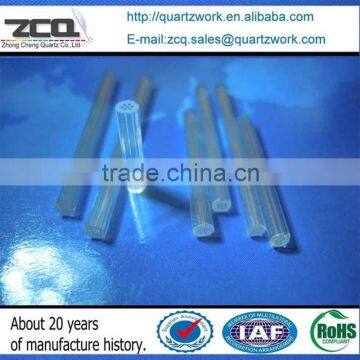 Ozone Free Capillary Quartz Glass Tube With Seven Or Four Holes Inside