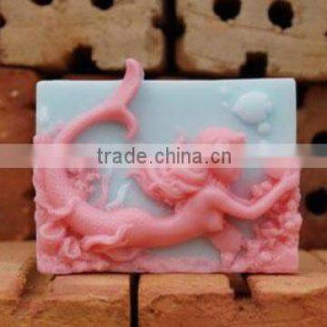 Handmade Soap:Natural Handmade Laid Mermaid Spa Soap