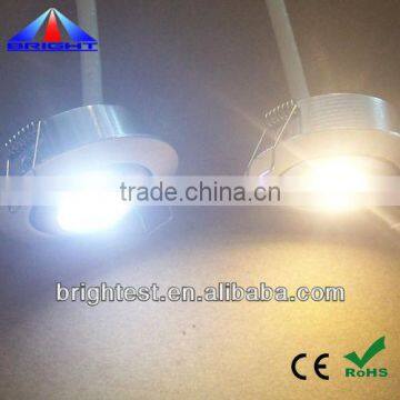 Epistar taiwan chip, High Power 1W LED Downlight Reccessed