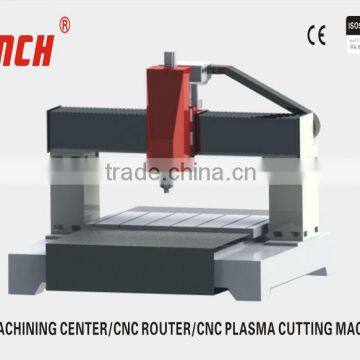 Mini Woodworking Center/400mm Z axis/AC servo/HSD 3.0kw spindle/platform moving/ cast whole structure/ 3 axis ball screw drive