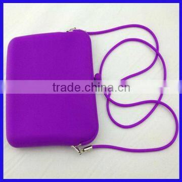 hotsale elegant silicone mini lovely handbag