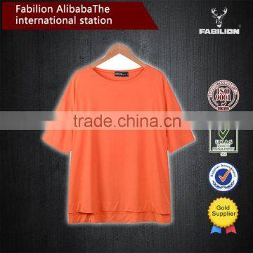 Pure Color Sleeve T-shirt at Five Big Yards of Xxxl Sex Women t Shirt photo-1