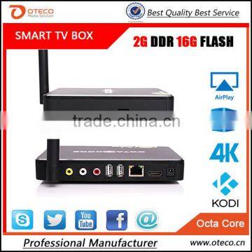 2015 NEW TV Box CSA90 Andriod 5.1 4K BT4.0 OTT TV BOX CSA90 2GB 16GB RK3368 Octa Core 2.4G Bluetooth 3G WiFi HD