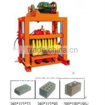 QTJ4-40 Concrete Hollow Block Maker For Construction Business(CE)