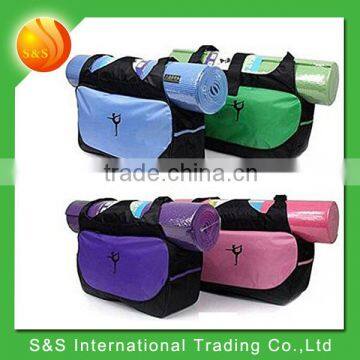 Hot Selling Polyester Gym Bag Yoga Mat Carrier Bag