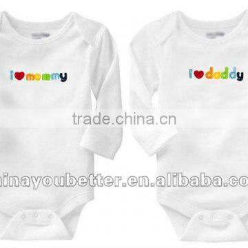 Baby romper 100%Cotton long sleeve baby wear