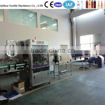 automatic labeling machine, sleeve labeling machine, PVC labeler