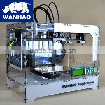 DIY 3D Printer Printer Unfixed Single/ Two Heads Replicator Extrusion Seprate With Parts Support ABS PLA Filament