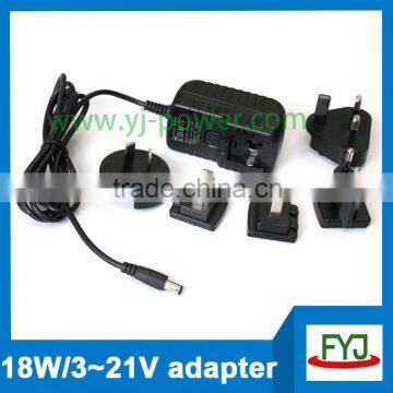 Interchangeable Plug 12v 1a Power Supply With eu us au uk Plug photo-5
