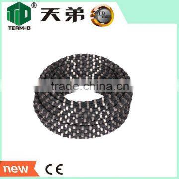 11.5mm Sintering Diamond Wire Rope Stone Quarry Cutting Wire Saw Used On Diamond Wire Saw Machine