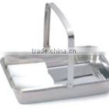 stainless steel towel basket