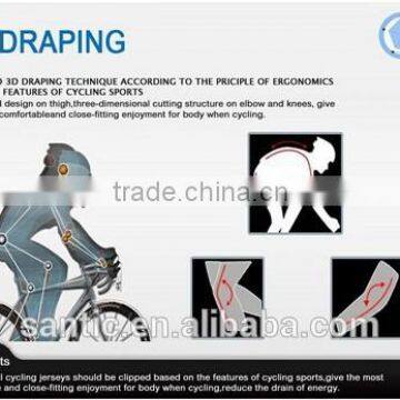 Santic Triathlon Skinsuit Women Singlet Skin Cycling Padded Tri Suit Clothing photo-6