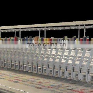 multi head computerized operation embroidery machine