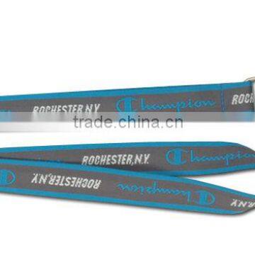 Favorites new polyester embroidery lanyard&woven lanyard