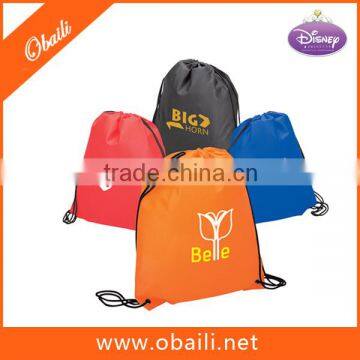 New design high quality 210D drawstring bag