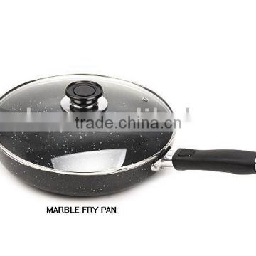 28CM Marble Coating Aluminum Fry Pan