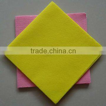 Needle punched nonwoven fabric cleaning cloth (needle punched, viscose & polyester, super absorbent)