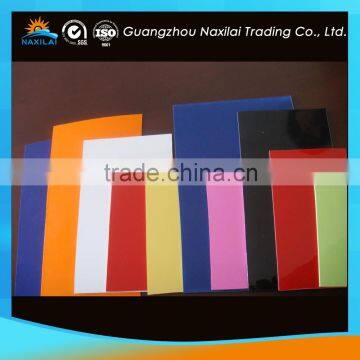 2016 custom abs hard plastic abs pmma sheet