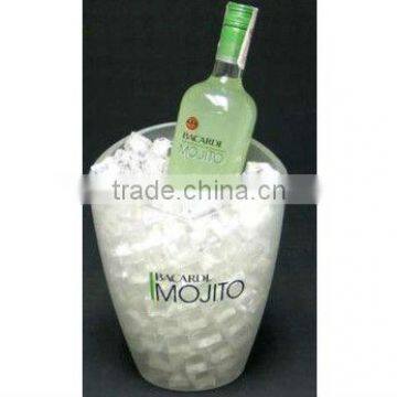 beer plastic ice bucket / led wine cooler ice bucket/oem ice bucket