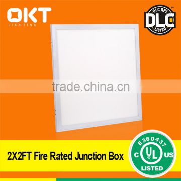 602*602*13mm 40W Low Profile Ceiling led 2x2 flat panel dlc