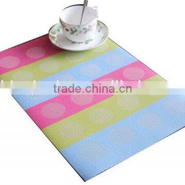 New Novelty PVC Soft Tablemats, Foldable Placemats