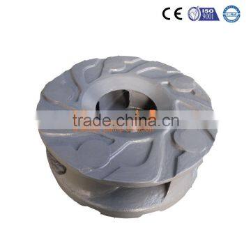 centrifugal mining pump spare parts impeller with metal and rubber material suppier