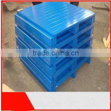 stack steel metal pallet narrow aisle racking storage system