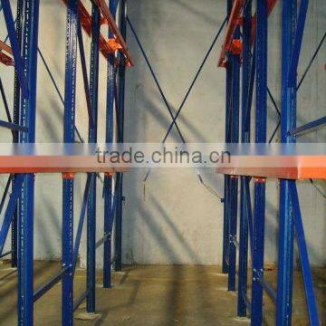 China Victory Warehouse Storage Drive-in Pallet Racking