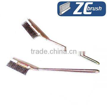 scratch brush /brass wire knife brush /stainless steel wire knife brush