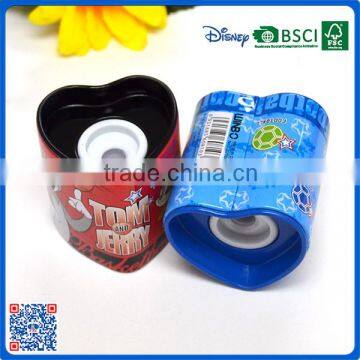 2016 wholesale fancy metal pencil sharpener for children with high quality