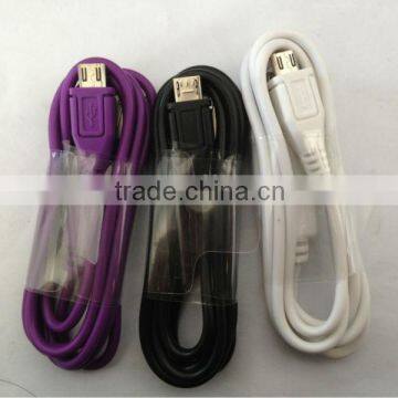 2015 wholesale 8 pin USB cable, OEM USB cable V-8 Micro USB Cable For Samsung Galaxy / Android etc