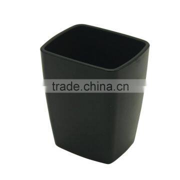 New product Black plastic bathroom accessory tumbler