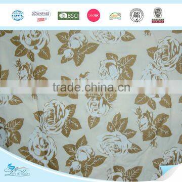 100% cotton printed linen fabric textile