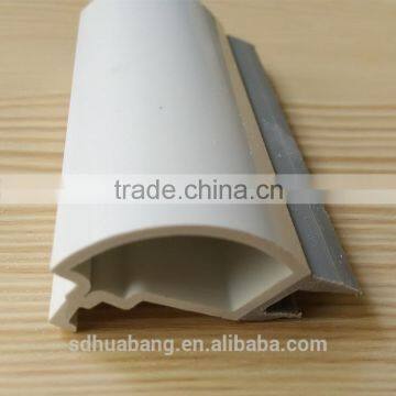 glazing bead rubber gasket grill for plastic upvc window/kitchen door profile