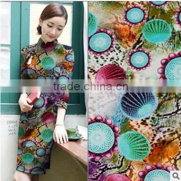 Rayon digital printed wholesale shirt material