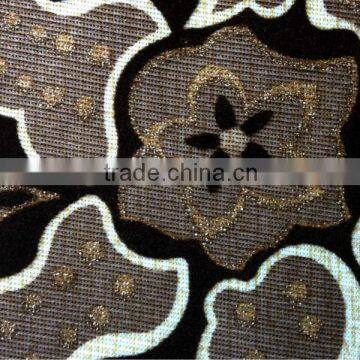Middle East Velvet Fabric, Flocking Fabric